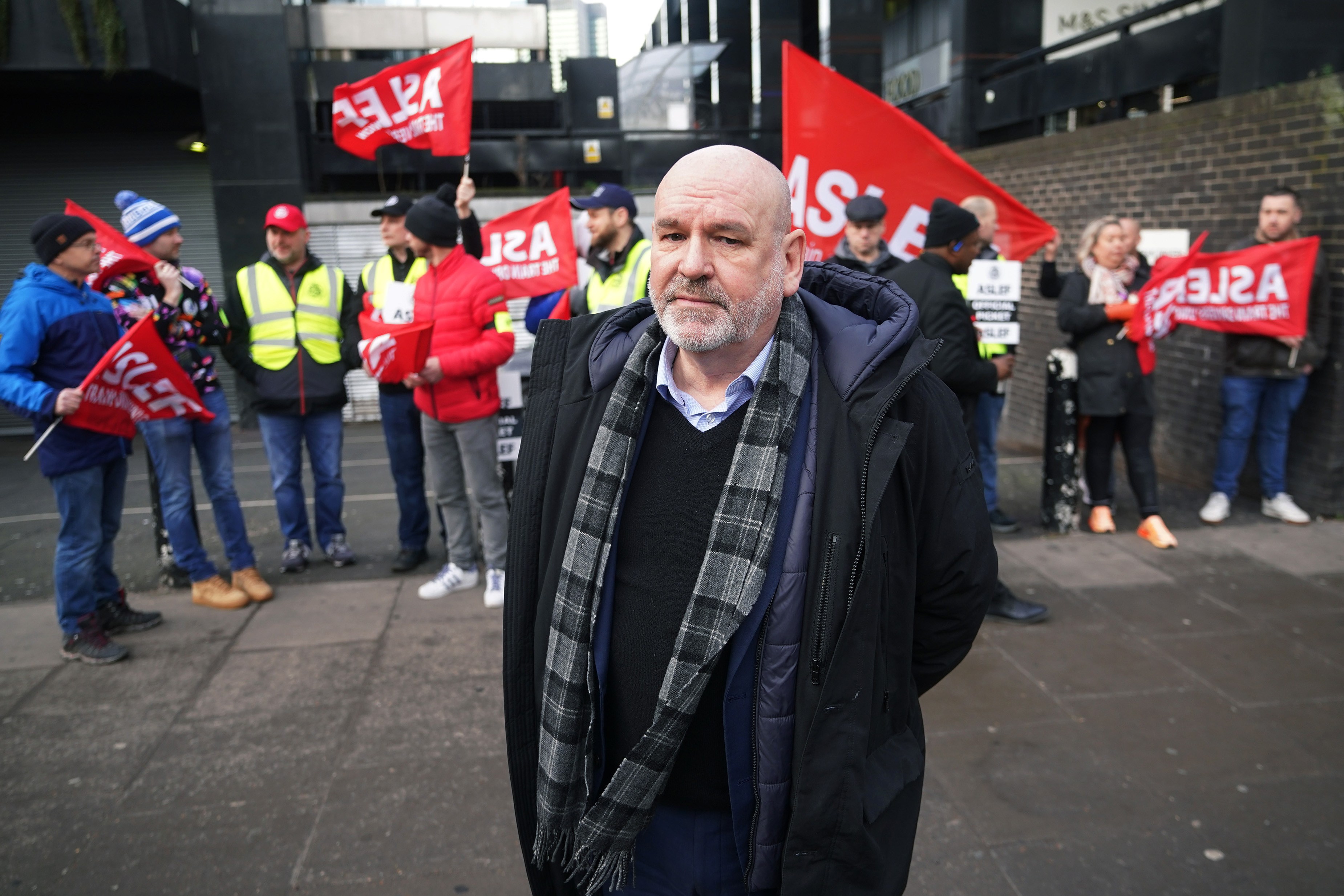 The Aslef boss, Mick Whelan, said there was no end in sight to the dispute